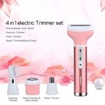 product_image_name-Kemei-Kemei 4 in 1 Epilator Female Eyebrow  Epilator For Hair Removal Epilator Face-7