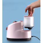 product_image_name-Generic-Défroisseur à Vapeur Vertical SMART - 2000W - Réservoir 1.8L - Fer à Repasser Vapeur Professionnel avec Support Télescopique - Idéal pour Tous Tissus et Rideaux - Rose Pastel-4