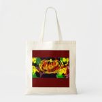 product_image_name-Generic-Tote bag pumpkin art ink cup beer bottle et Unique, haute qualité-1