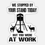 product_image_name-Generic-Funny Deer Stand Deer Hunting 5 ملصقات ديكور-1