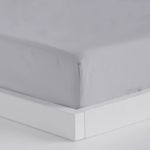 product_image_name-MAISON GOOD AND WELL-ملاءة سرير رمادية 100٪ قطن-2