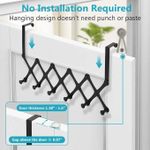 product_image_name-Generic-Patère de Porte Extensible et Pliable – Solution de Rangement Gain de Place Multi-Usage-7