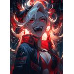 Beautiful anime girl  Poster Chambre Haute Qualité