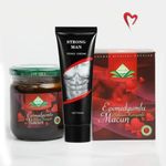 Ensemble Crème Retarder L'éjaculation Strong Man dure plus MAX + Pâte d'Epimedium Miel macunMiel Renforcement Pour Hommes dure plus MAX, Plaisir MAX