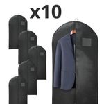 10 Pochette de rangement luxe Vêtements - Costumes (Noir.)