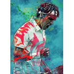 ROGER FEDERER Poster Chambre Haute Qualité