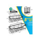 product_image_name-Generic-Etagère Douche sans Percage, 5 PCS Etagere Rangement, Accessoire de Salle de Bain en Acier Inoxydable 304, Rangement Douche Noir-2