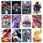anime demon slayer nezuko zenitsu rengoku posters pour decoration phone odinateur 12 poster A5
