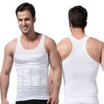product_image_name-Generic-Slim'N lift Slim Body Shaper Débardeur Minceur Pour Homme-Blanc-1