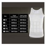 product_image_name-Generic-Slim'N lift Slim Body Shaper Débardeur Minceur Pour Homme-Blanc-8