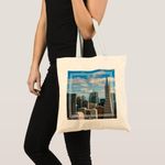 product_image_name-Generic-Tote Bag Financial District Skyline from San Francisco Unique, haute qualité-3