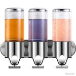 product_image_name-Generic-Distributeur de Savon Mural Triple – 3 Compartiments – 400 ml x3-2