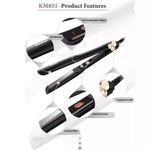 product_image_name-Kemei-Lisseur Professionnel avec Plaques en Céramique Hair Straightene-2