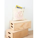 product_image_name-Generic-حقيبة يد قطن كلاسيكية بنمط هندسي ماندالا باللون الوردي-2