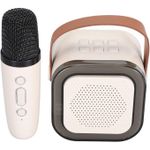 product_image_name-Generic-Haut-parleur avec microphone sans fil Bluetooth, Machine de karaoké, Lumière Dynamique LED Portable-7