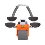 product_image_name-Generic-مجموعة عجلات البطن مع ارتداد تلقائي، عجلة بطن مزدوجة-3