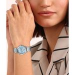 Montre pour femme analogique avec bracelet en acier inoxydable LTP-V300D-2AUDF