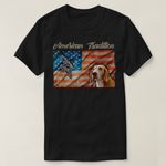 product_image_name-Generic-Funny American Tradition Duck Hunting Fohound Dog T-Shirt unique design - t shirt tres bon qualite-2