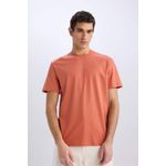 product_image_name-Defacto-تي شيرت أساسي 100% قطن برقبة دائرية وقصة عادية-4