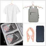 product_image_name-Generic-Lot de 15 Pcs Cintre Pliable Portable Gain de Place Support de Voyage -2