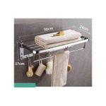 product_image_name-Generic-حامل مناشف قابل للطي للحمام من الفولاذ المقاوم للصدأ-2