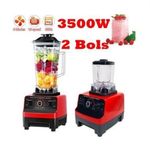 product_image_name-Generic-Mélangeur Blender avec 2 Bols incassable, Presse-agrumes & céréales Robot 3500W-2