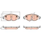 product_image_name-Brembo-Plaquette Avant Audi Q3 F3B-5