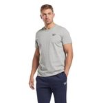 product_image_name-Reebok-Identity Small Classics Logo Homme T-shirts Gris-1