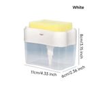 product_image_name-Generic-Distributeur automatique de savon, bouteille pour détergent liquide, plat de cuisine, distributeur d'éponge de cuisine, pompe à savon manuelle 380ml-1