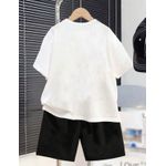product_image_name-Generic-Ensemble 2 pièces enfant garçon coton t-shirt + short coton-2