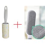 product_image_name-Generic-عبوة بكرات الوبر بمقبض، وفرشاة إزالة الشعر مزدوجة الجوانب، وبكرة الوبر-1