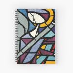 Orchestral Manoeuvres D - Of Orleans art Spiral Notebook Bloc note