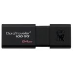 product_image_name-Kingston-Clé USB - 64GB - USB Pour Stockage - 2.0/3.0/3.1 - DataTraveler 100 G3-2