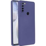  جراب سيليكون لهاتف شياومي ريدمي  نوت 8 باللون الأزرق 