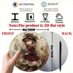 product_image_name-Generic-Plaque Murale Ronde en Aluminium Vintage avec Petite Fille Mignonne - 20.32x20.32 cm Décor Rustique à Thème Automnal avec Baies & Feuilles - Parfait pour la Cuisine, le Salon ou le Bureau - Cadeau Idéal pour Noël & l'Hiver-6