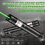 product_image_name-Generic-Pointeur laser vert rechargeable avec pointeur à longue portée et faisceau visible – utilisation pour présentations et loisirs-5