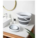 product_image_name-Generic-Pliable Seau De Silicone,De Camping ET Nettoyage ,Cuisine Foldable Bucket-2