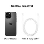 product_image_name-Apple-iPhone 16 Pro Max 8GB + 256GB - Noir Titane -  Reconditionné  -5