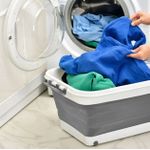 product_image_name-Bee home-صندوق تخزين قابل للطي على عجلات 45 لتر-4