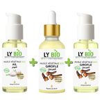 LY BIO PACK HUILE AIL 50ML - POMPE + HUILE GIROFLE 50ML - PIPETTE + HUILE GIROFLE 50ML - POMPE