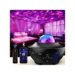 product_image_name-Generic-Projector Galaxy Night Light Projector avec haut-parleur de musique télécommandé-1