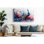 product_image_name-DWIRTY-لوحة الطاووس المهيبة - مجموعة الأضواء والظلال - فنون زخرفية فاخرة-4