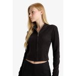 product_image_name-Defacto-سترة صوفية ببطانة مدورة-4