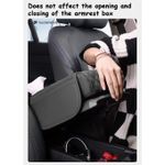 product_image_name-Generic-Organisateur Accoudoir Voiture en cuir matelassé - Boîte à Mouchoirs - Rangement-4