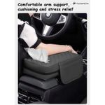 product_image_name-Generic-Organisateur Accoudoir Voiture en cuir matelassé - Boîte à Mouchoirs - Rangement-7