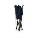 product_image_name-Generic-Chaise Plage Pliable siège Fauteuil Camping plus porte-Bouteille et sachet- BLEU-MARINE-3