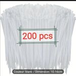 product_image_name-Generic-200 Pcs Colliers 10cm Attache Câble Nylon TIE, Serrage Autobloquant-1