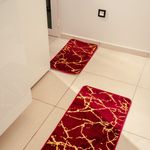 product_image_name-A3 HOME-Galaxy tapis 2 pièce cuisine & couloir - Rouge-3