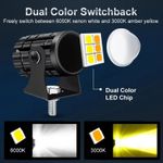 product_image_name-Generic-Projecteur LED pour Moto avec interrupteur,2 pièces,Super lumineux,projecteur de phare pour explorateurs,lentille Fisheye,antibrouillard pour Moto-2