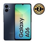 Samsung Galaxy A06 - 6,7" - 128 Go - 6 Go RAM – Noir - 2 ans de garantie